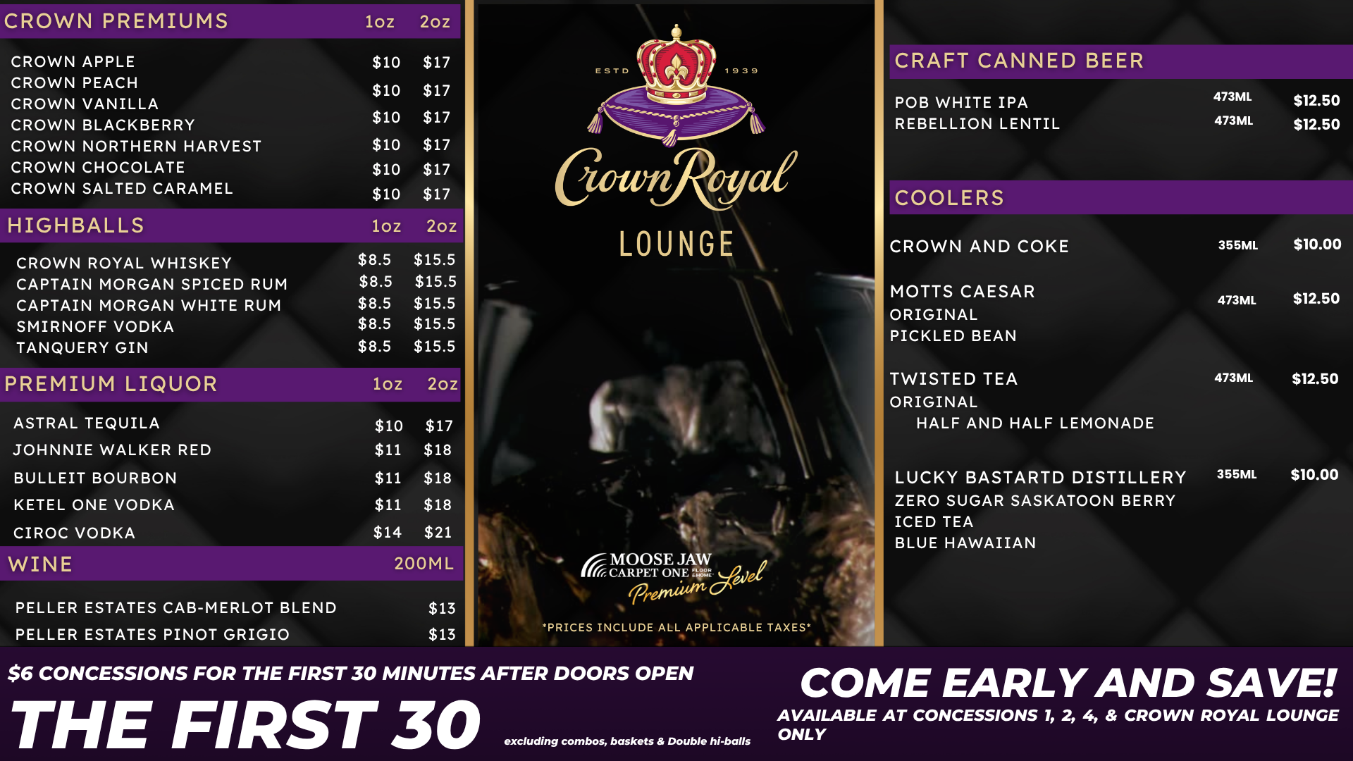 $6 2026 updates  Left Crown Royal Menu.png