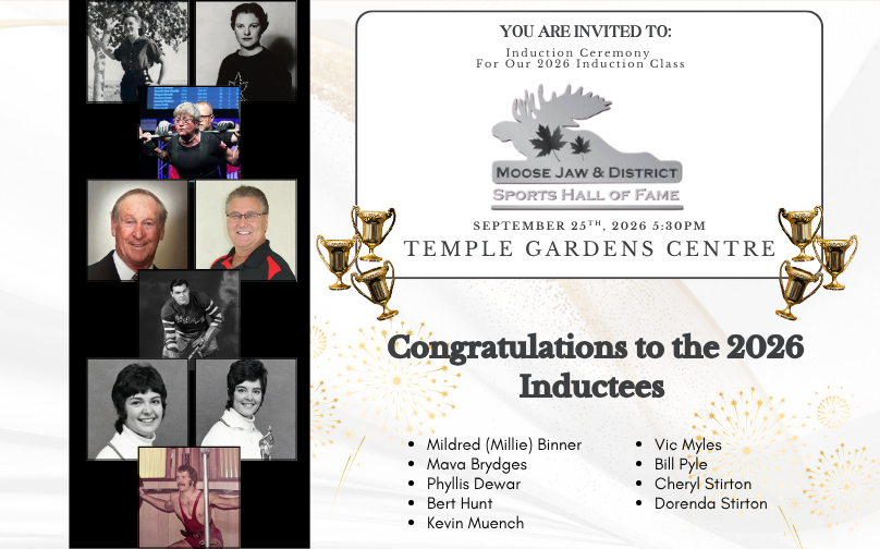 Moose Jaw & District Sports Hall of Fame Induction 2026